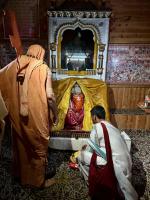 HH Swamijis visit to Shri Ganesh Temple, Ganpatyar, Srinagar (7th March 2026)